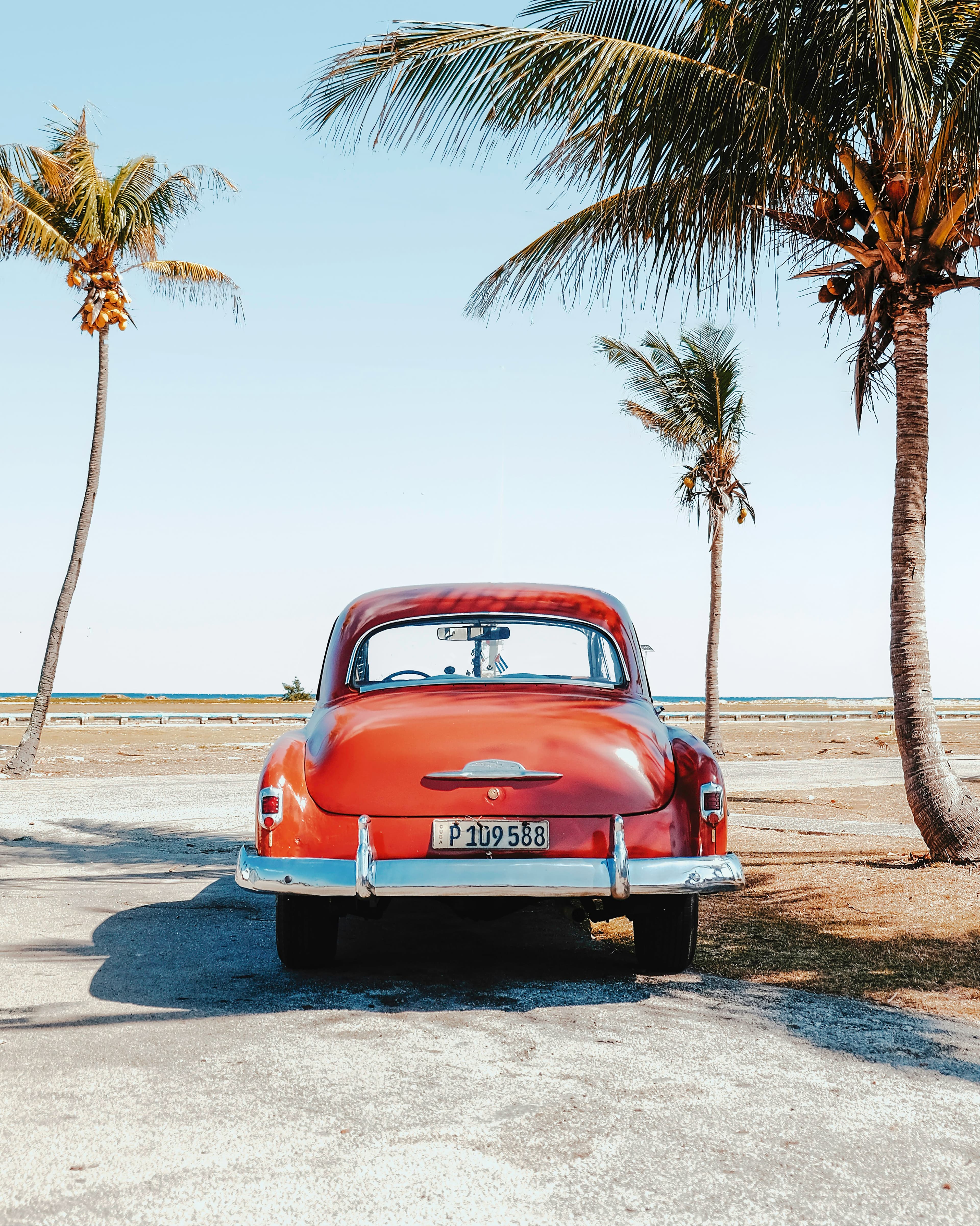 Caribbean coastline road
